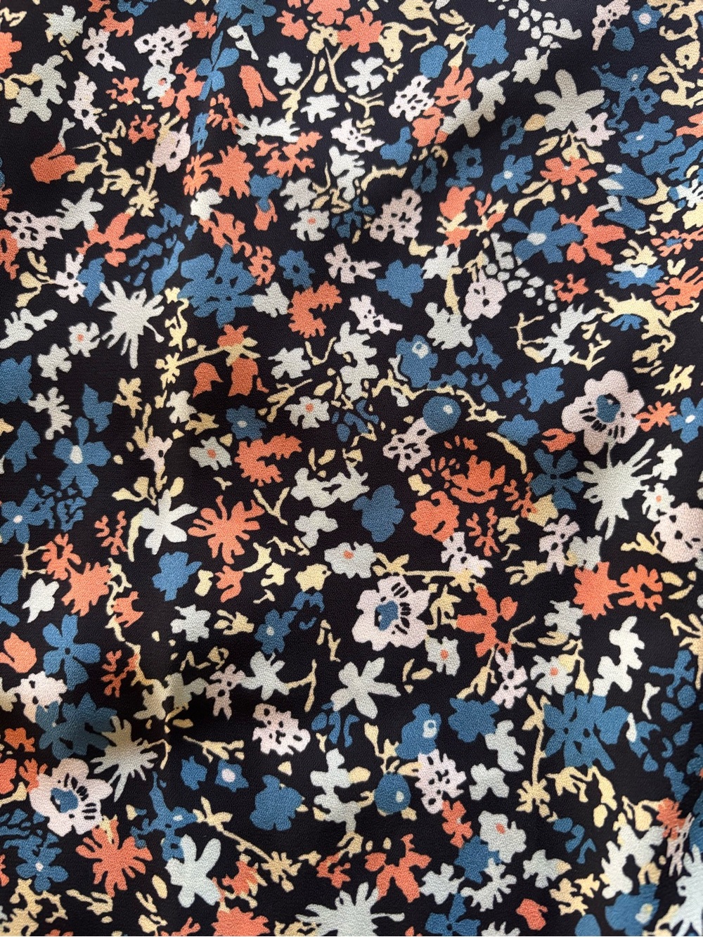 Floral Lightweight Chiffon 2-piece Skirt/Top set - Picture 5 of 7